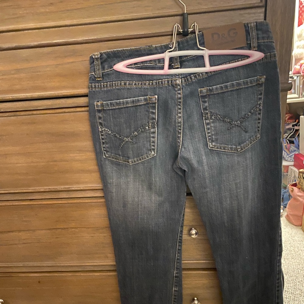Beautiful gentle used designer jeans she size 5/6